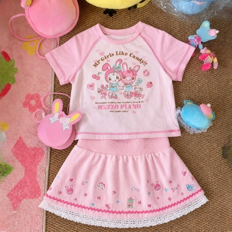 Street For Fashion - Vintage Kawaii Cute Short Sleeve T-shirts