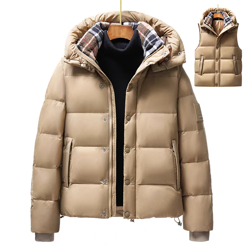 Street Fashion Korean - Korean Style Men's Short down Jacket