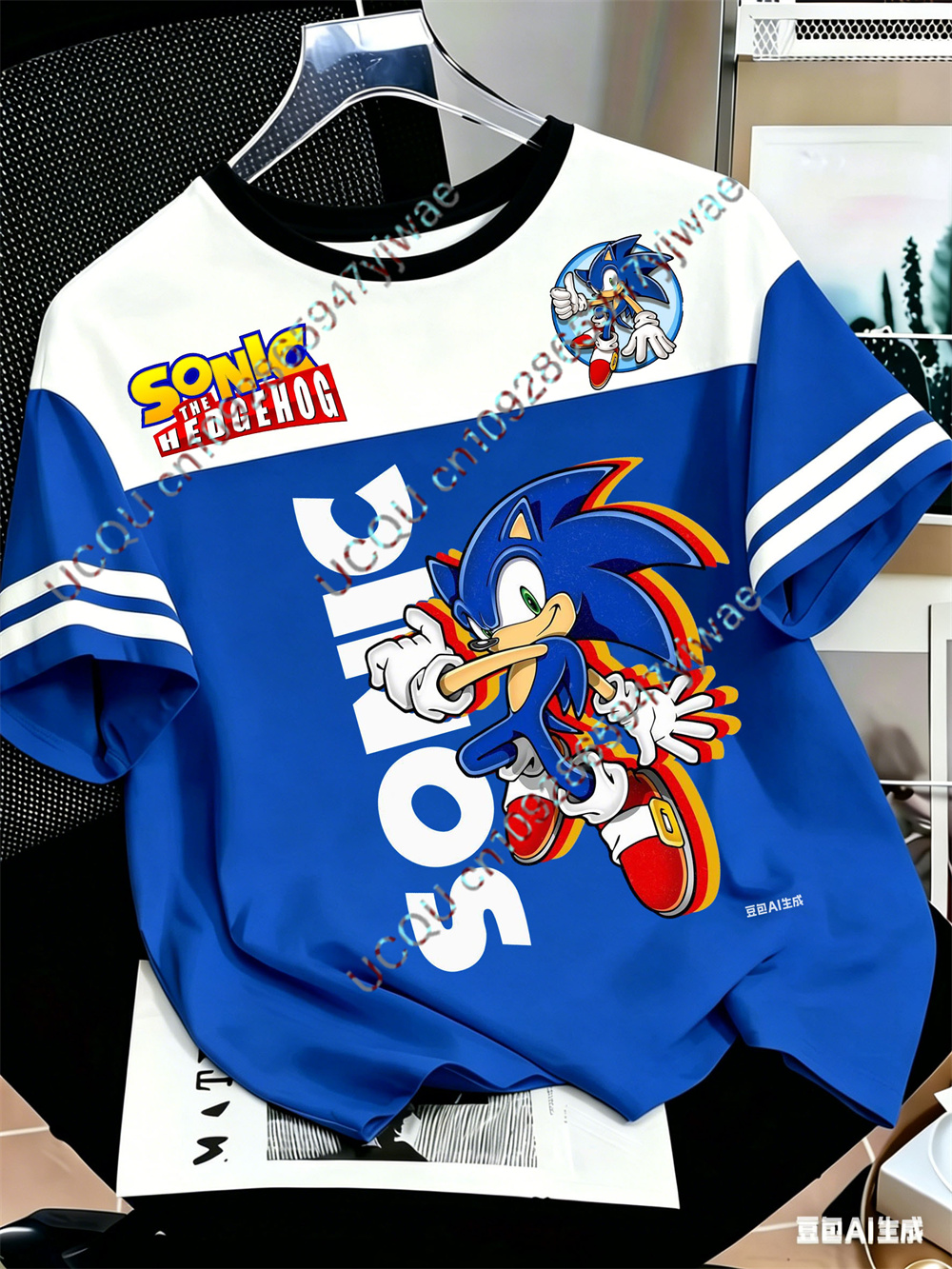 Street Fashion Anime - Blue The Hedgehog Sonic Tails 3d