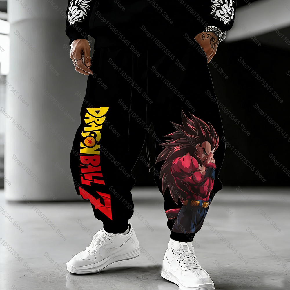 Street Fashion Japan 2025 - Anime Saiyan Dragon Ball Winter Cotton