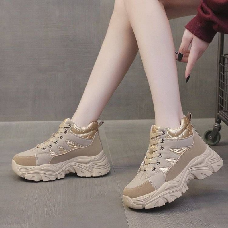 Chunky Sneaker Platform - ​Women Retro Dad Shoes 2025 Fall