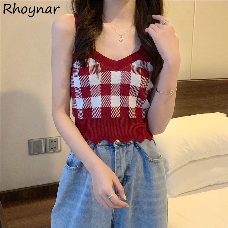 Street Fashion Kpop - Tanks Tops Women Crop Y2k Clothes