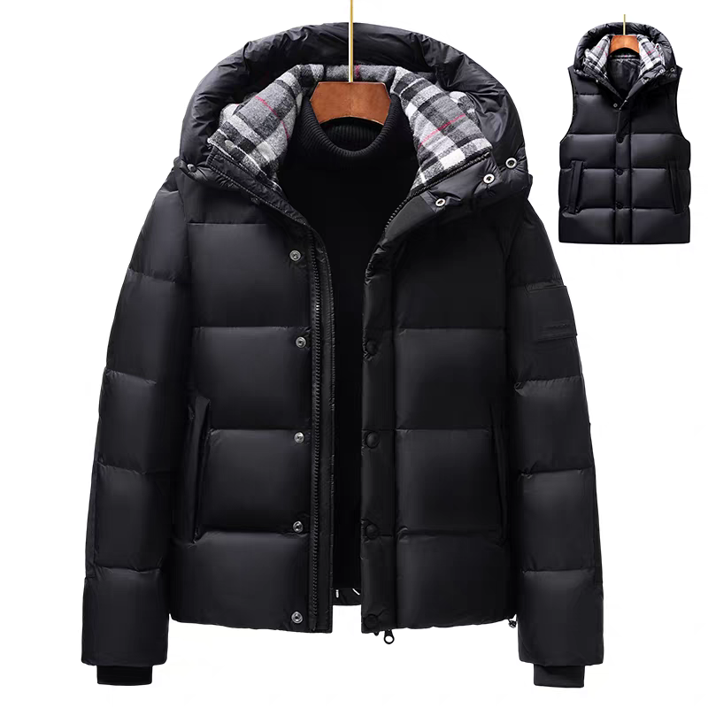 Korean Style Men's Short down  - مراجعة Street Fashion Korean وسعره