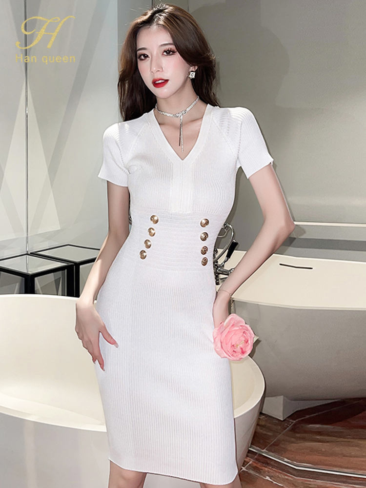fashion buttons V-Neck Short S - مراجعة Queen Street Fashion وسعره