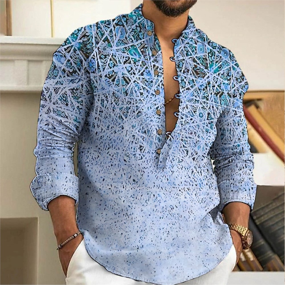 Men's Spring Muslim Men Clothi - مراجعة Street Fashion Graffiti وسعره