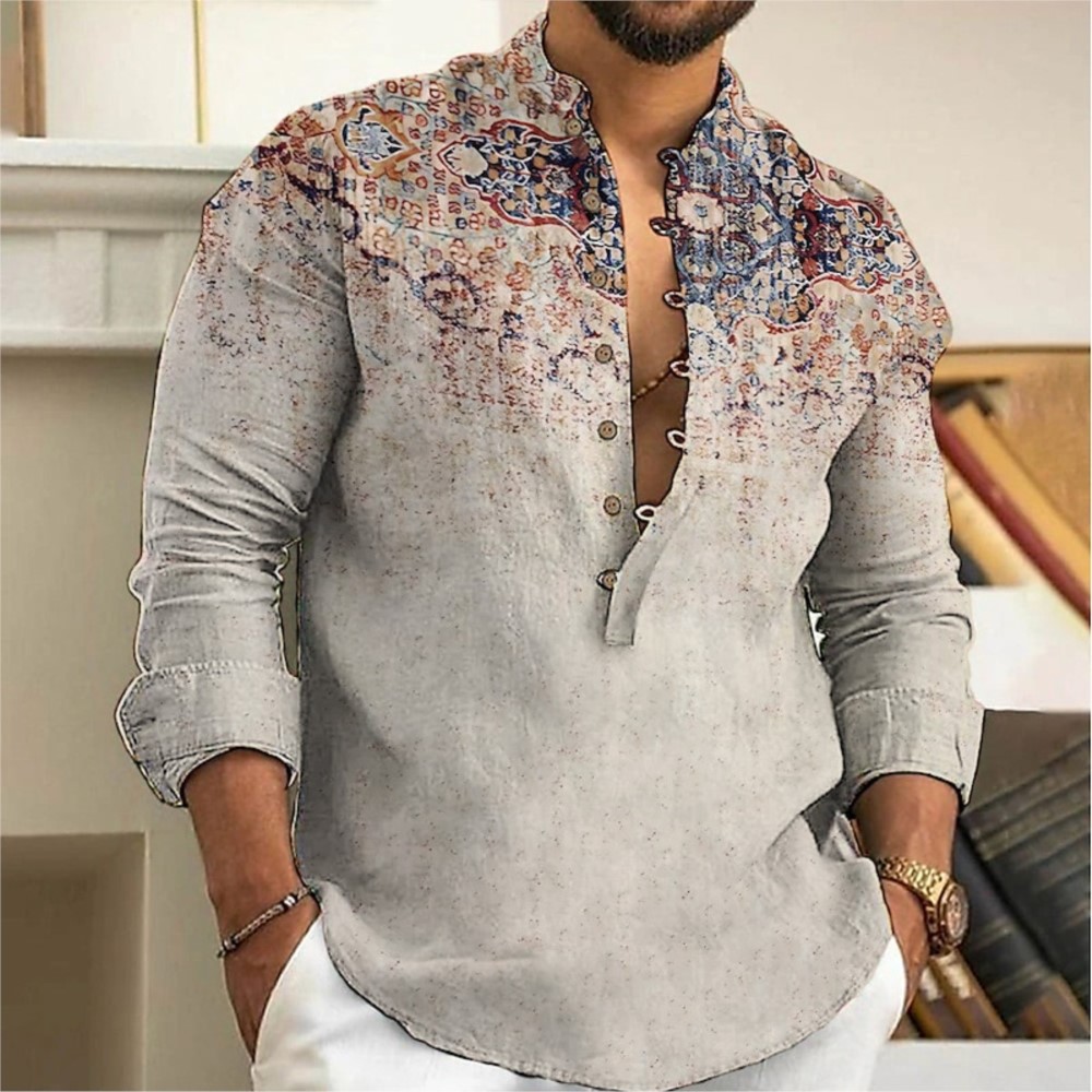 Men's Spring Muslim Men Clothi - مراجعة Street Fashion Graffiti وسعره