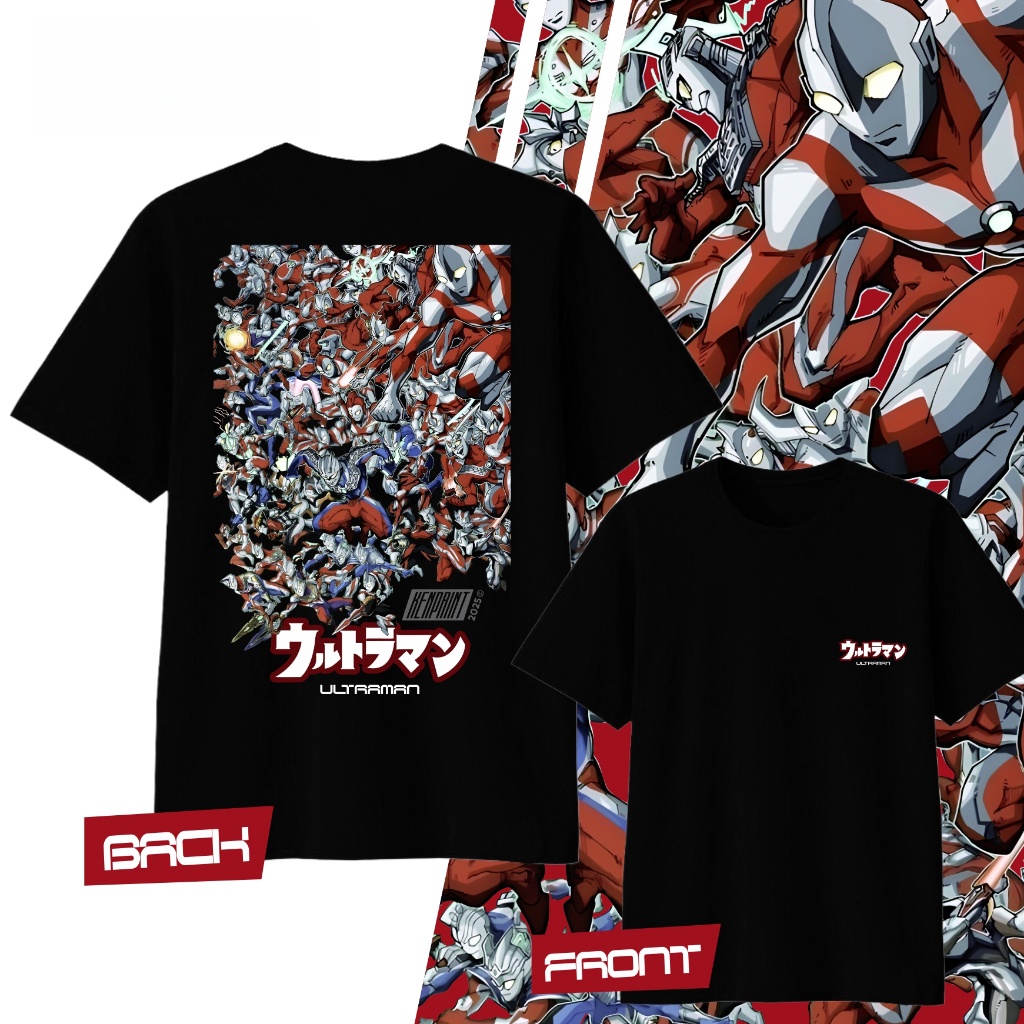 Anime Ultraman Printed Cotton  - مراجعة Street Fashion Anime وسعره