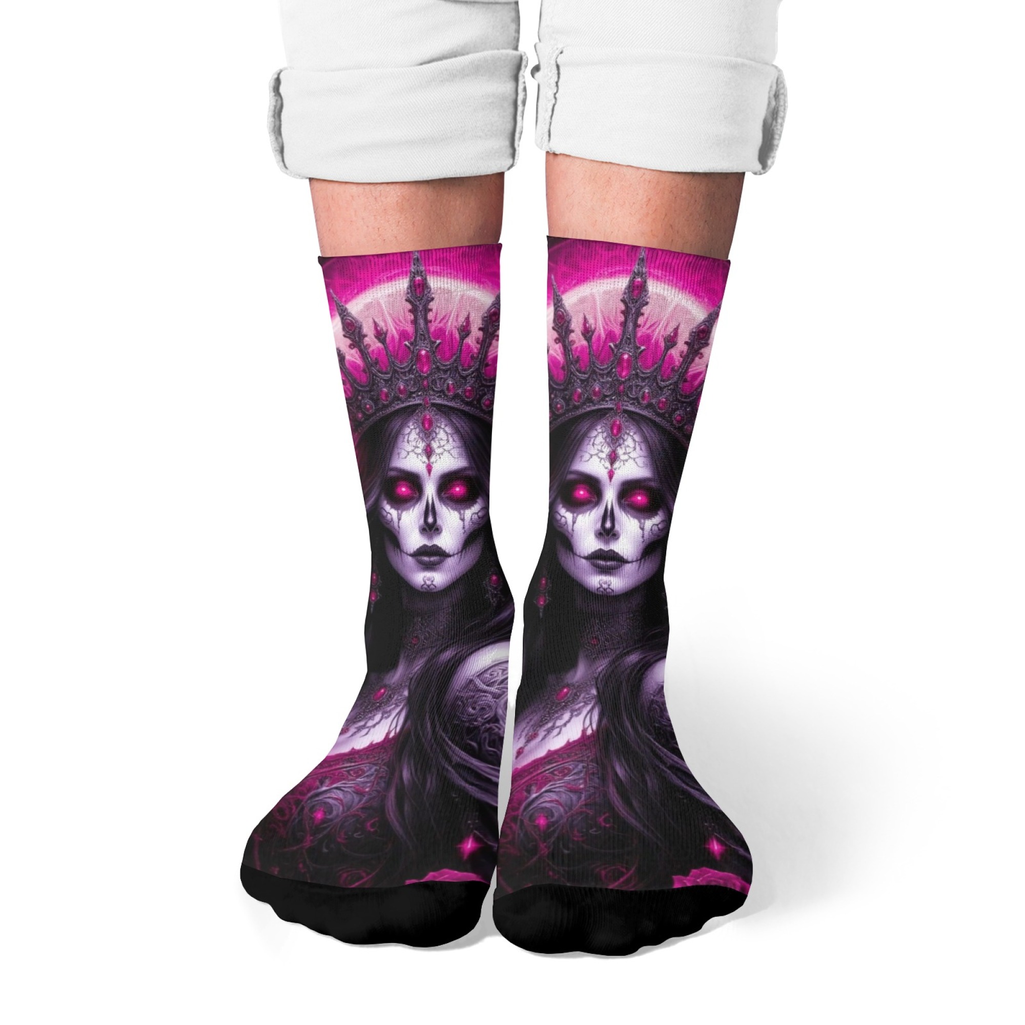 Death Queen Dark Gothic Art So - مراجعة Queen Street Fashion وسعره