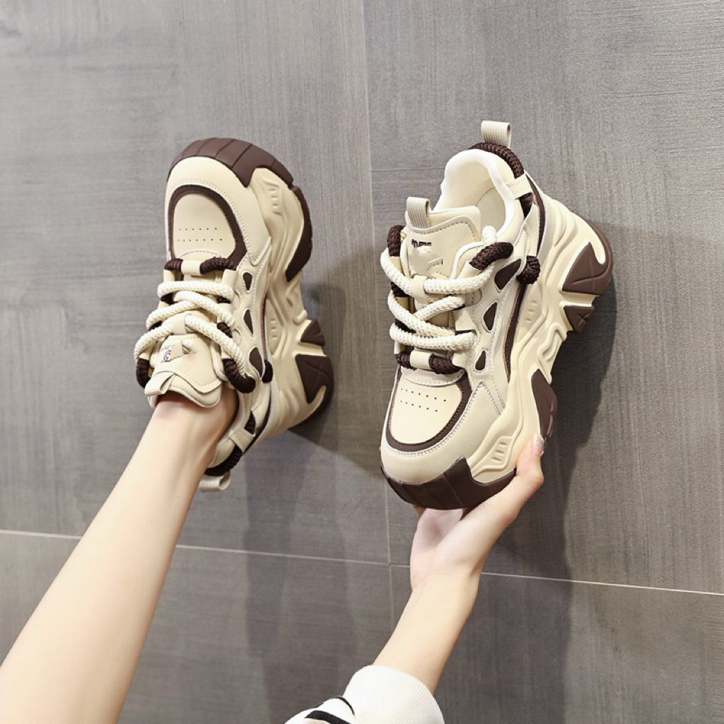 Platform Chunky Dad Shoes for  - مراجعة Chunky Sneaker Platform وسعره