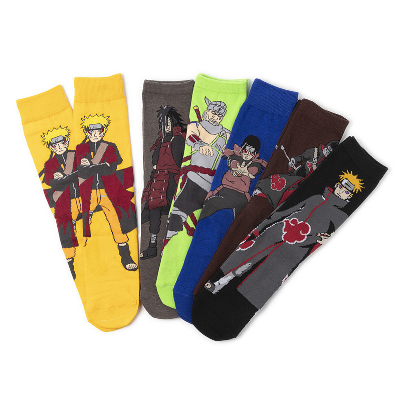 6Pairs for Naruto Mid length s - مراجعة Street Fashion Anime وسعره