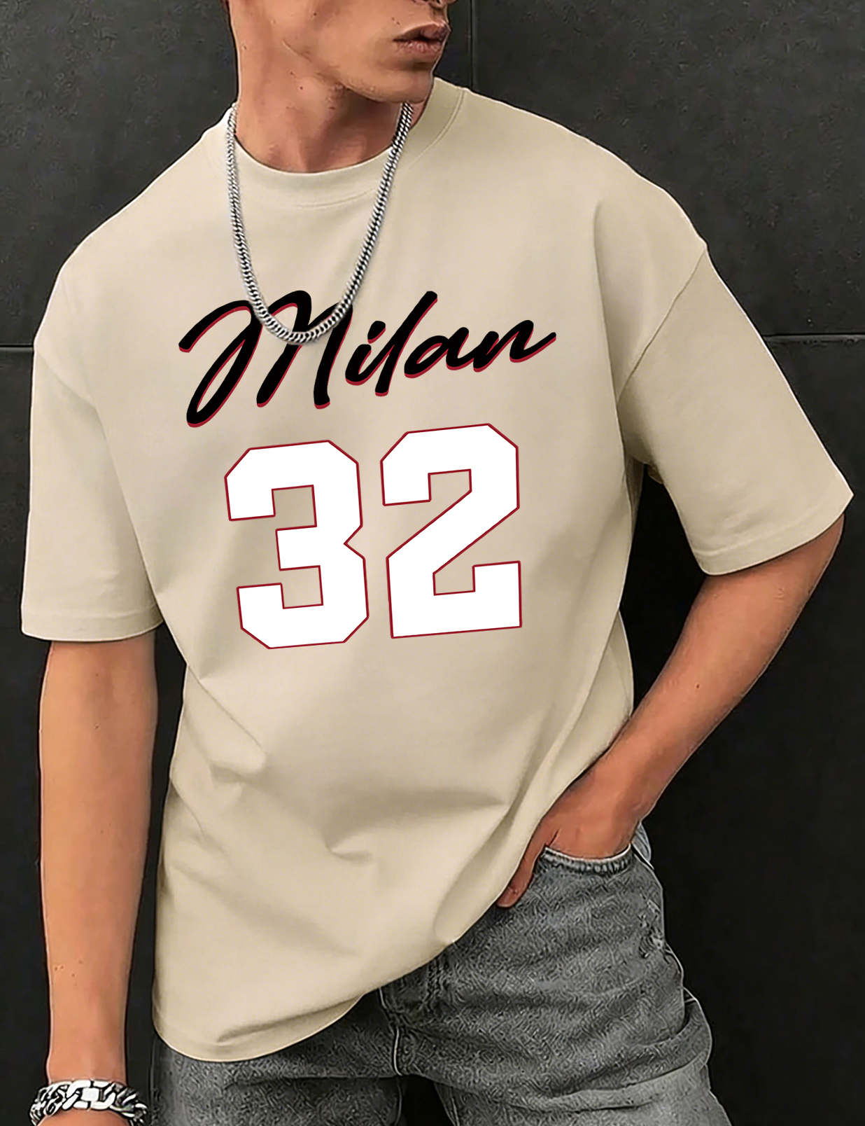 Milan Number 32 Creative Print - مراجعة Street Fashion In Milan وسعره