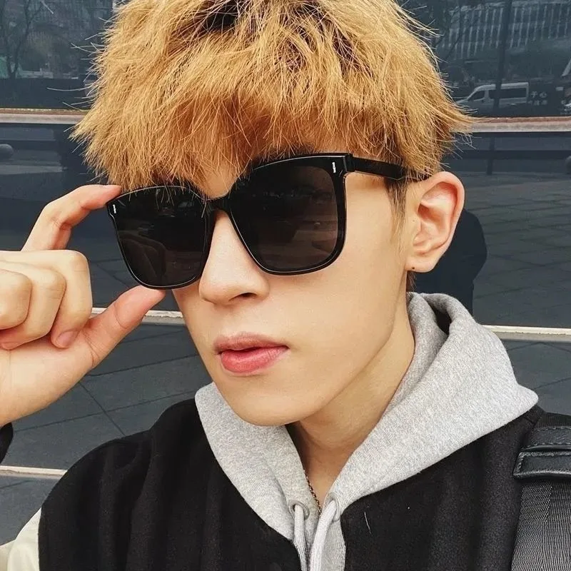 Korean Style Black Square Fram - مراجعة Street Fashion Korean وسعره