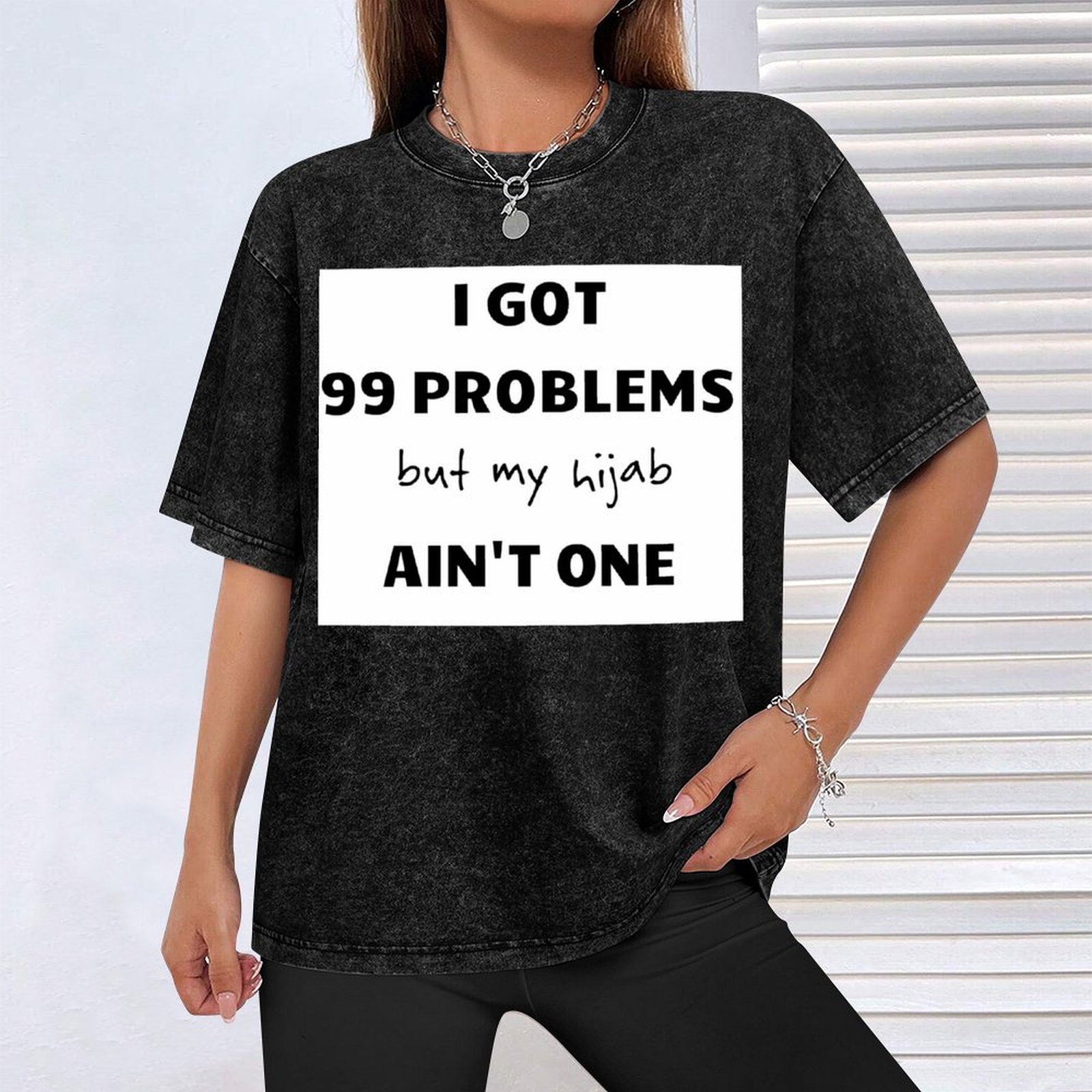 My hijab T-Shirt Street Fashio - مراجعة Street Fashion Hijab وسعره