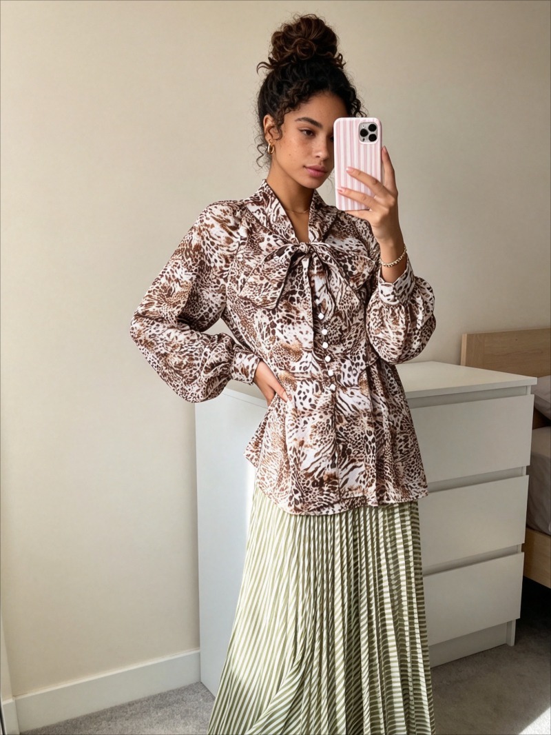 New Fashion Light Mature Leopa - مراجعة Korean Street Fashion Female وسعره