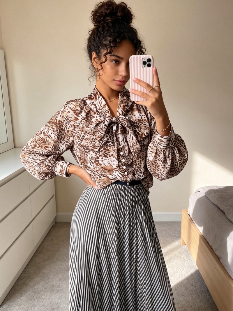 New Fashion Light Mature Leopa - مراجعة Korean Street Fashion Female وسعره