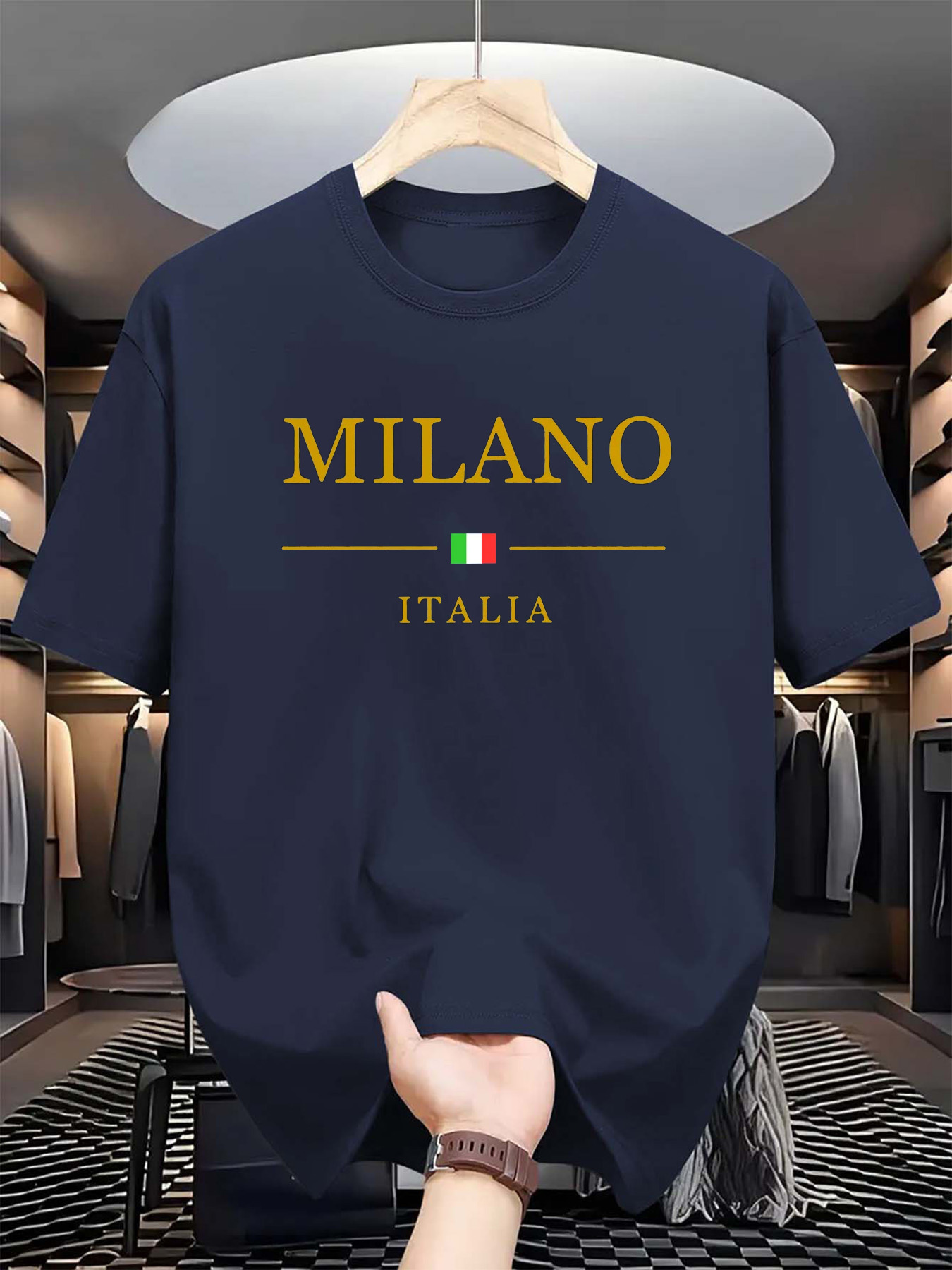Italian Milan Print Men Women  - مراجعة Street Fashion In Milan وسعره