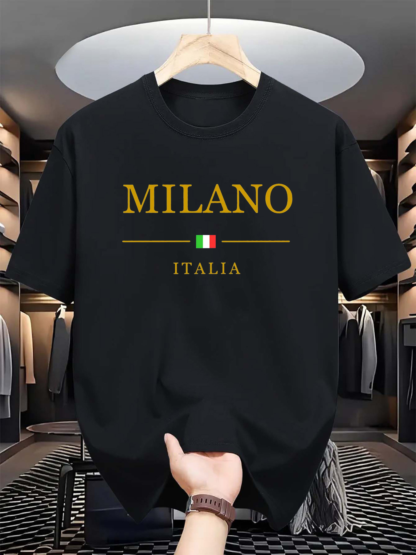 Italian Milan Print Men Women  - مراجعة Street Fashion In Milan وسعره