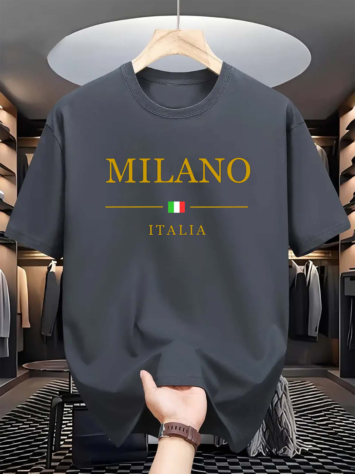 Italian Milan Print Men Women  - مراجعة Street Fashion In Milan وسعره