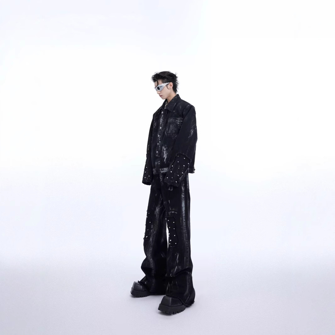 2025 New Vintage Men's Denim P - مراجعة Street Fashion Japan 2025 وسعره