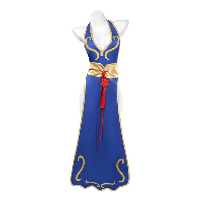 New Street Fighter Chunli cosp - مراجعة Street Fashion Anime وسعره