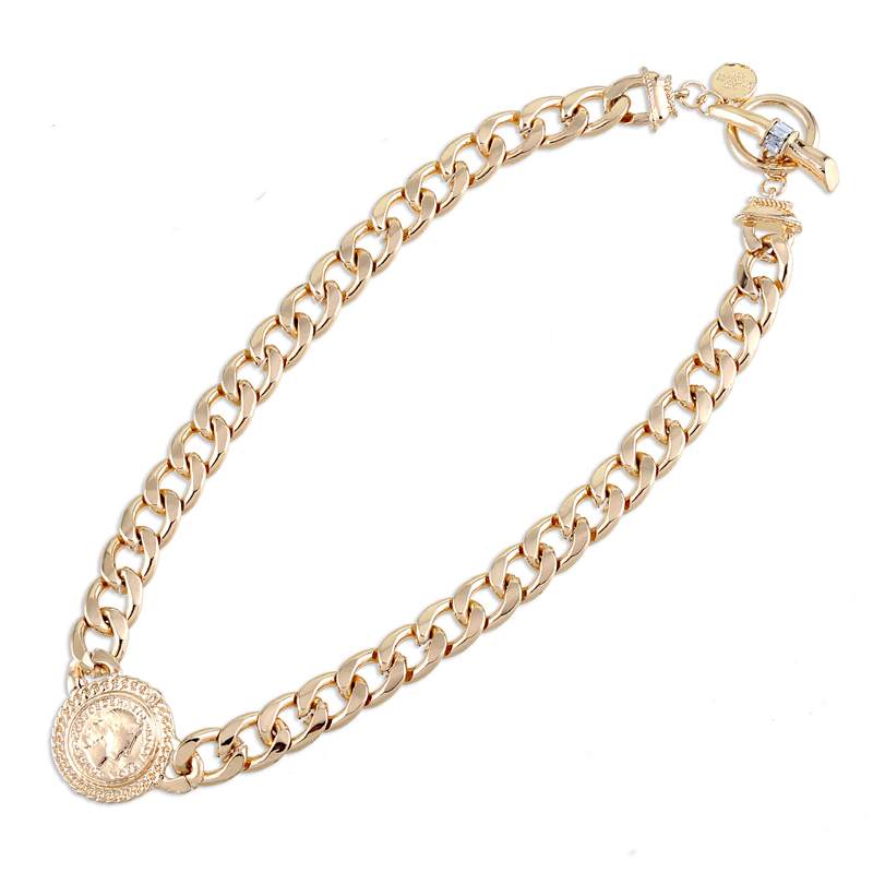 Gold Plated Queen Coin Chains  - مراجعة Queen Street Fashion وسعره