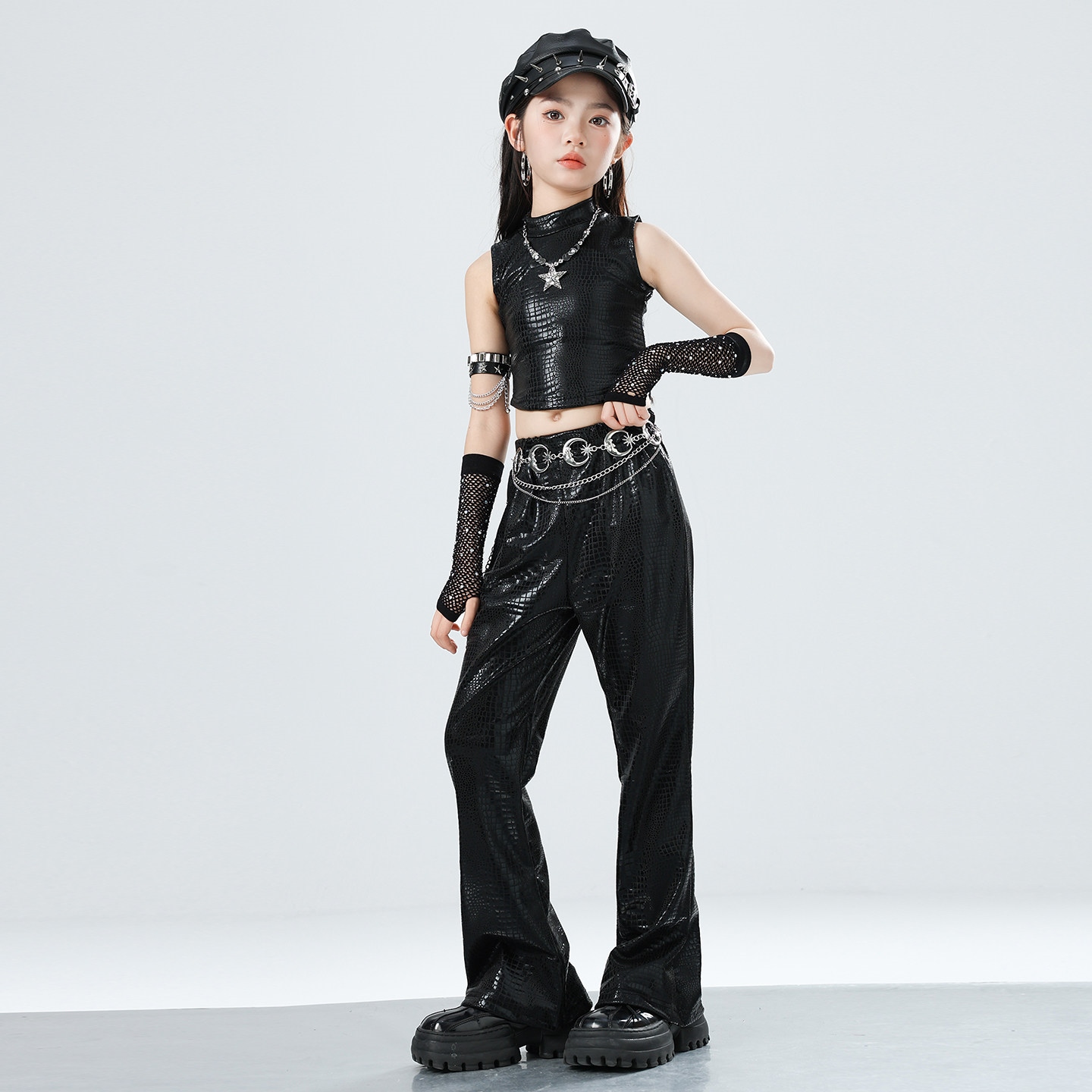 Girls Jazz Dance Clothes Summe - مراجعة Street Fashion Kpop وسعره