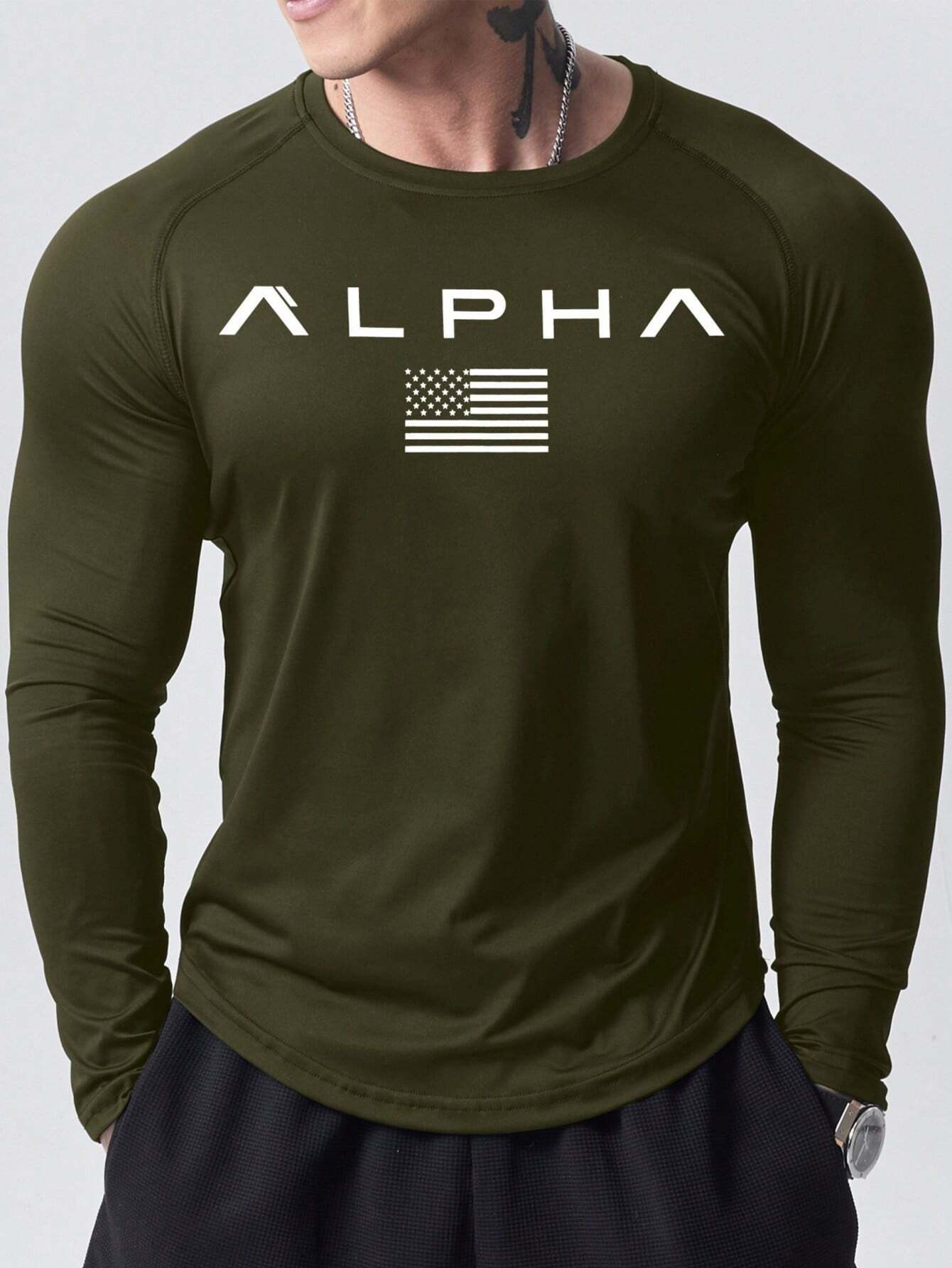 New men's long-sleeved T-shirt - مراجعة Street For Fashion وسعره