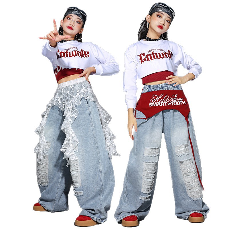 Hip Hop Jazz Street Dance Perf - مراجعة Street Fashion Kpop وسعره