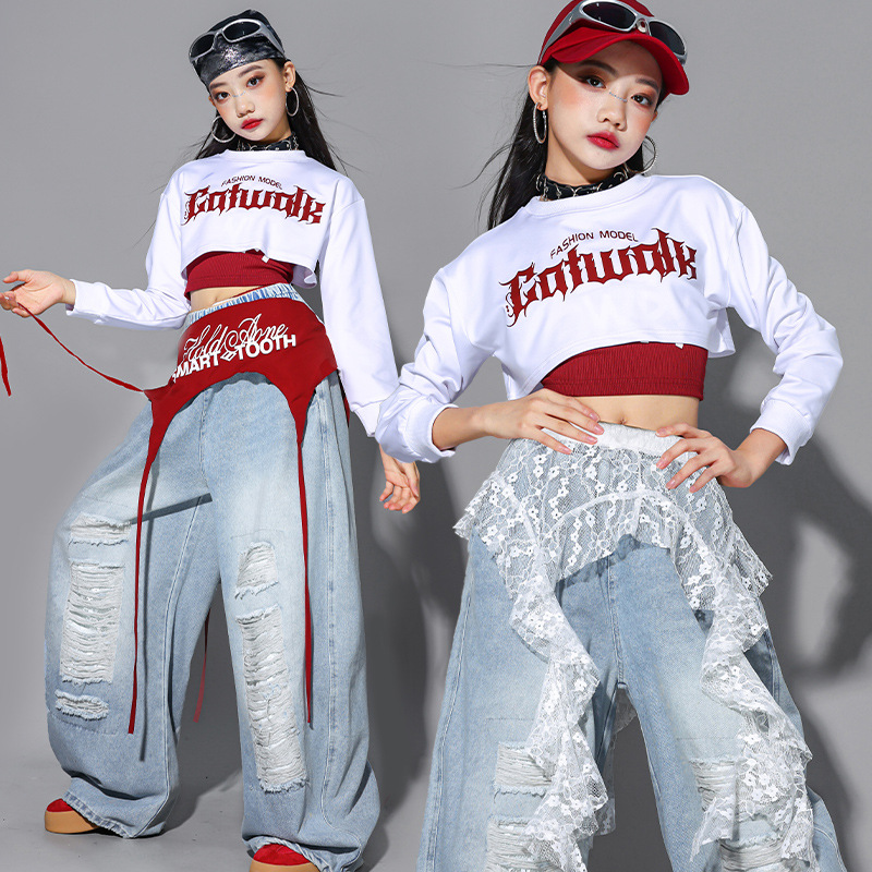 Hip Hop Jazz Street Dance Perf - مراجعة Street Fashion Kpop وسعره