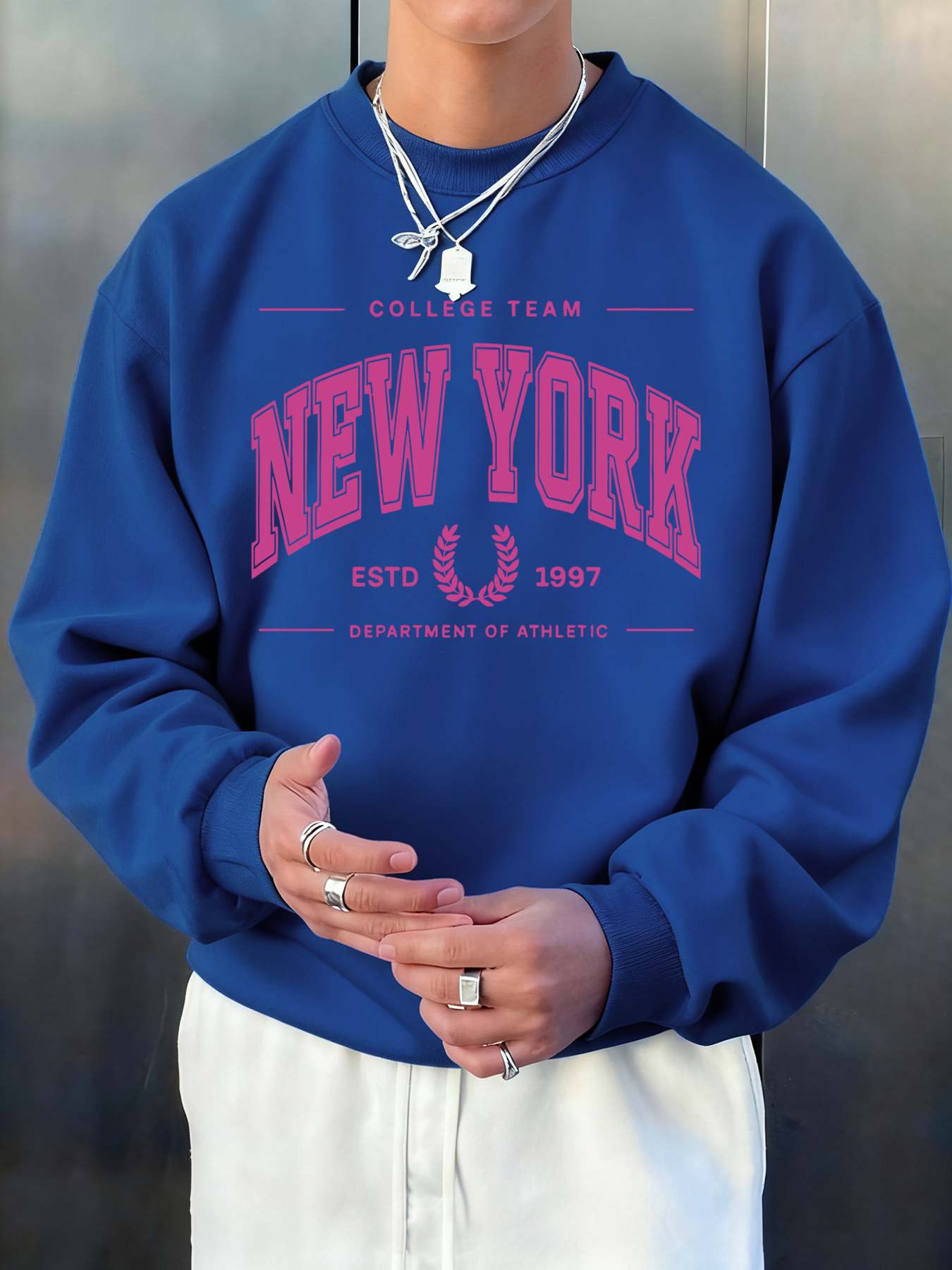New York Estd 1997 Printed Mal - مراجعة Street Fashion Elements وسعره