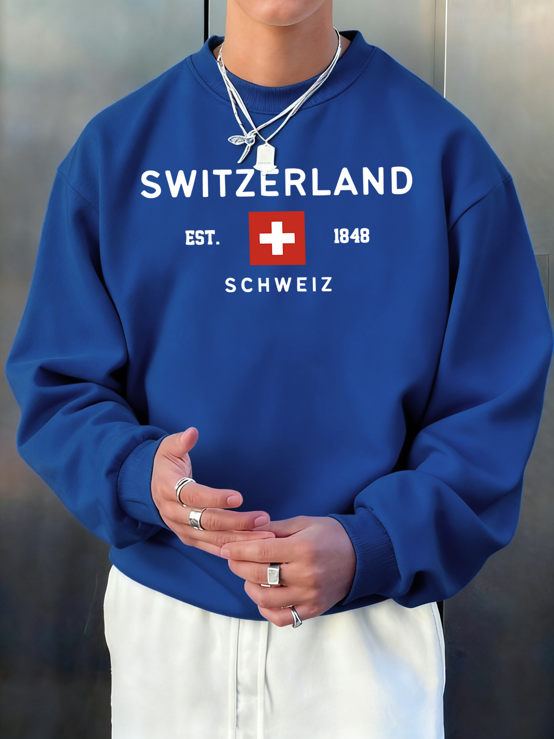 Switzerland Est 1848 Printing  - مراجعة Street Fashion Elements وسعره
