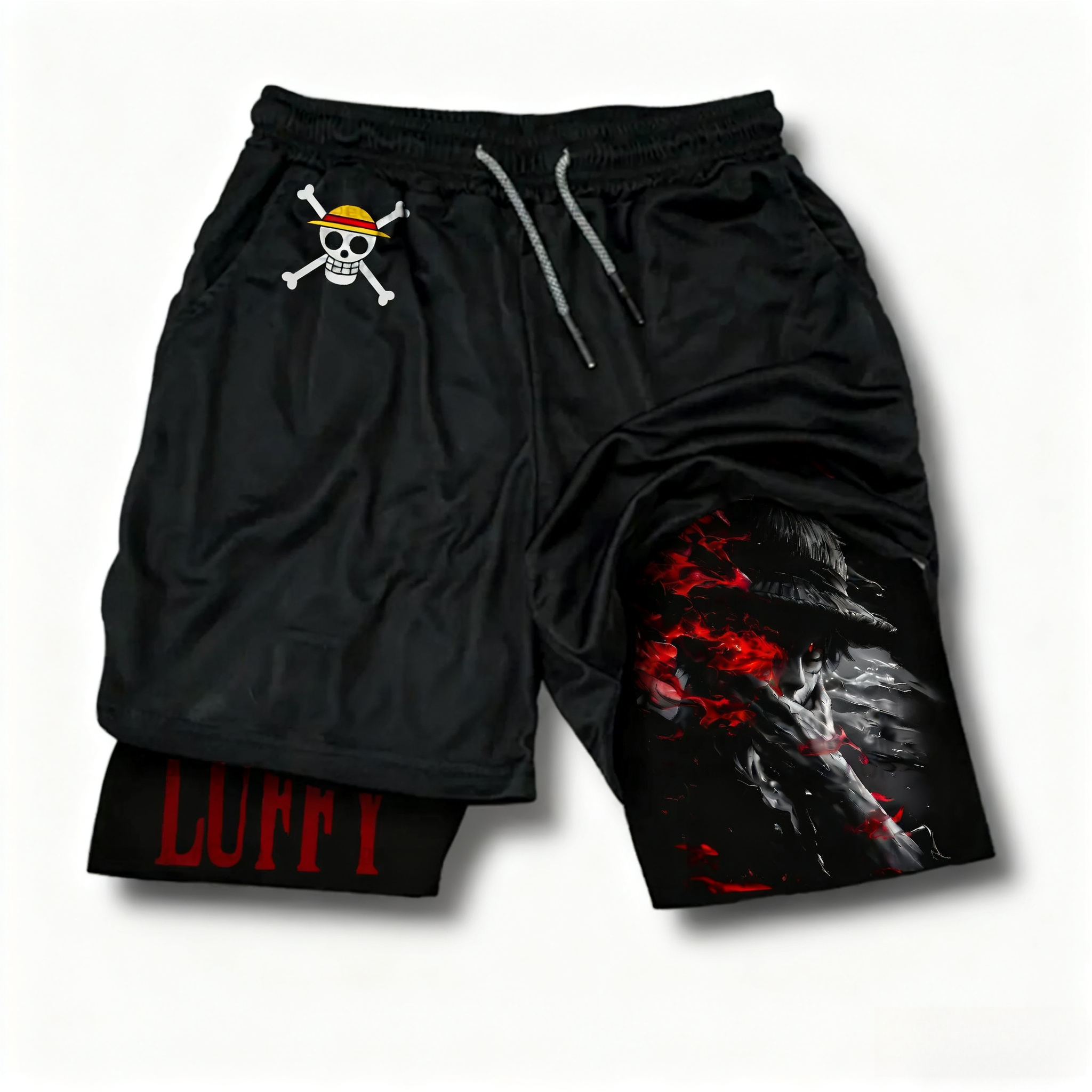 One Piece Anime New Printed 2- - مراجعة Street Fashion Japan 2025 وسعره