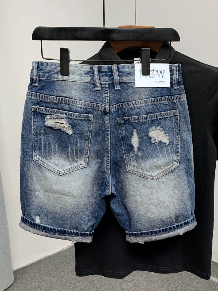 2026 Summer Ripped Straight Me - مراجعة Street Fashion Korean وسعره