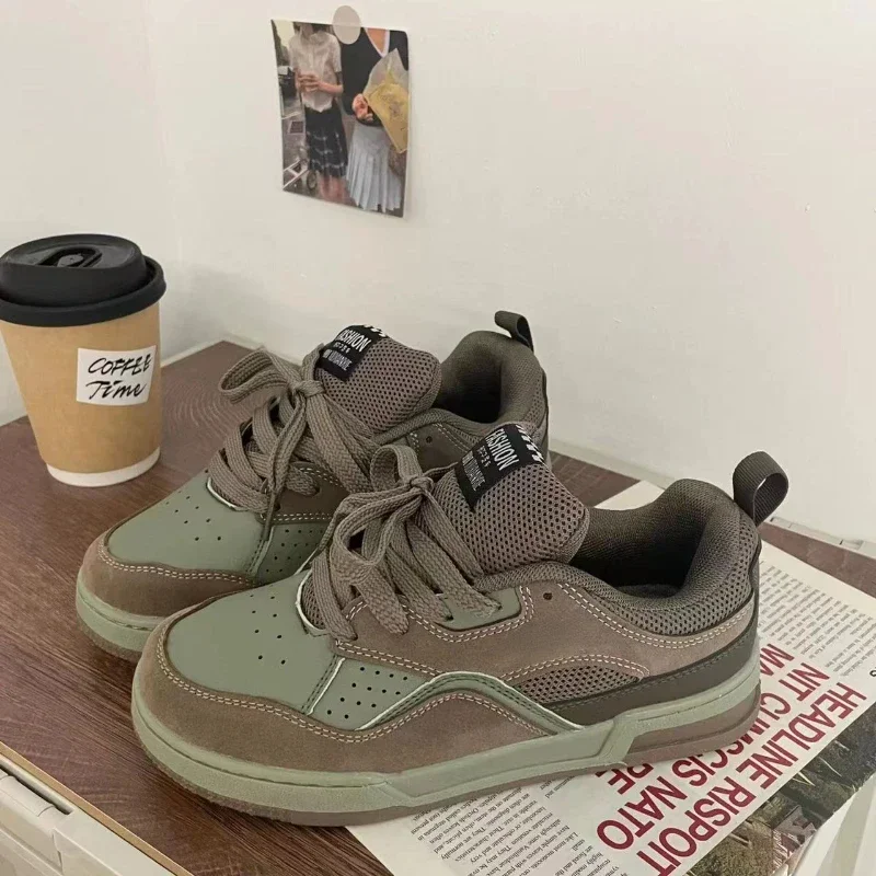 Fashion Vintage Sneakers Men A - مراجعة Street Fashion Walking وسعره