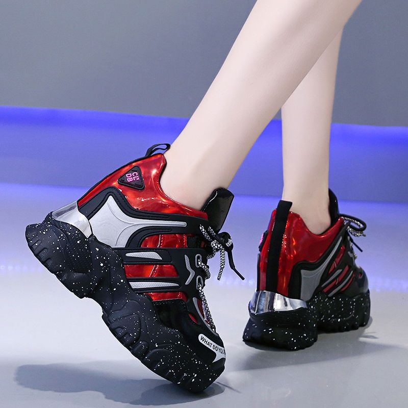 2025 Women Autumn Winter Sport - مراجعة Chunky Sneaker Platform وسعره
