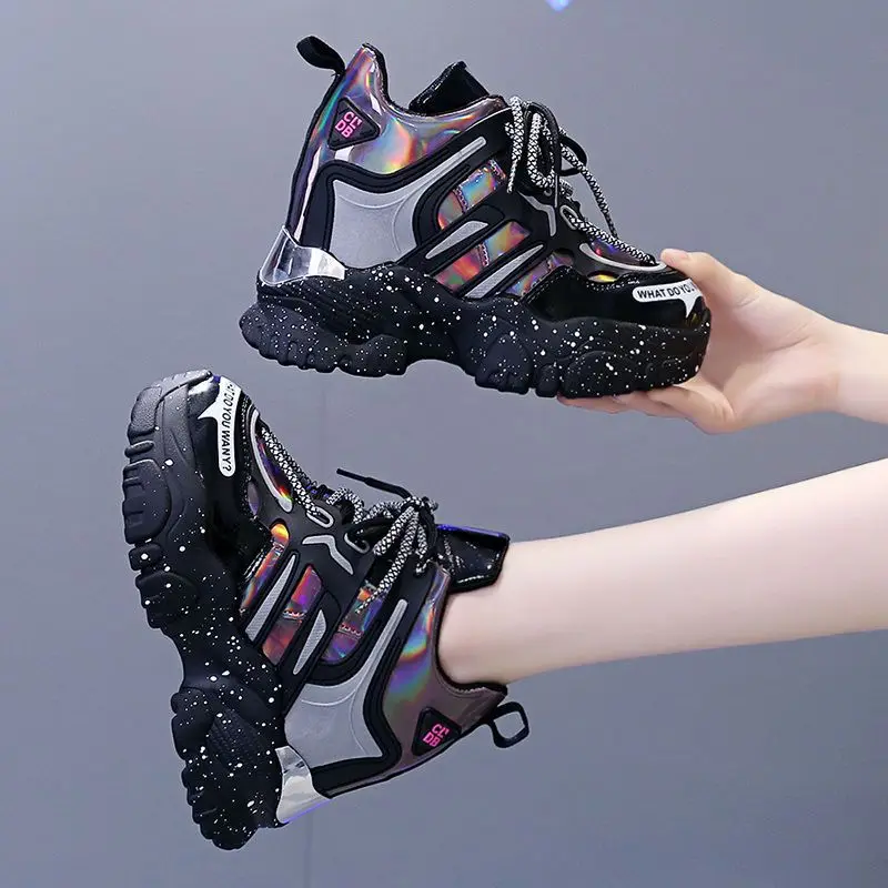 2025 Women Autumn Winter Sport - مراجعة Chunky Sneaker Platform وسعره