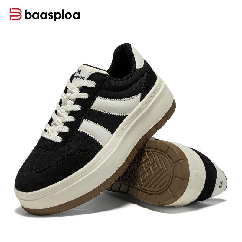 Baasploa Women Platform Sneake - مراجعة Street Fashion Walking وسعره