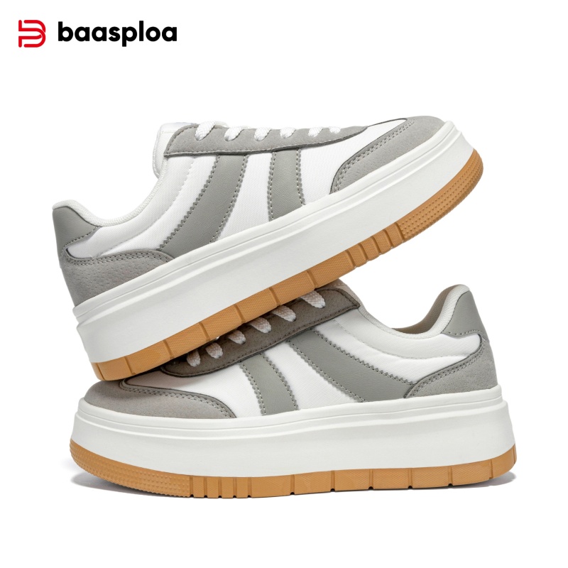 Baasploa Women Platform Sneake - مراجعة Street Fashion Walking وسعره