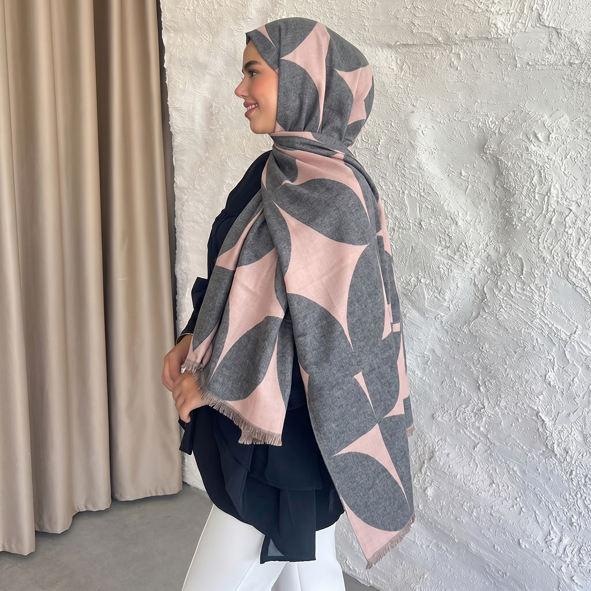 Fashion Acrylic Winter Hijab T - مراجعة Street Fashion Hijab وسعره