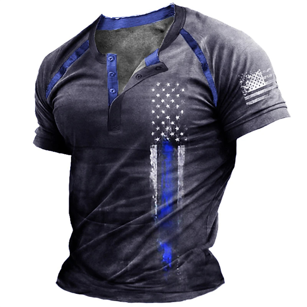 Funny 3D American Flag Print M - مراجعة Street For Fashion وسعره