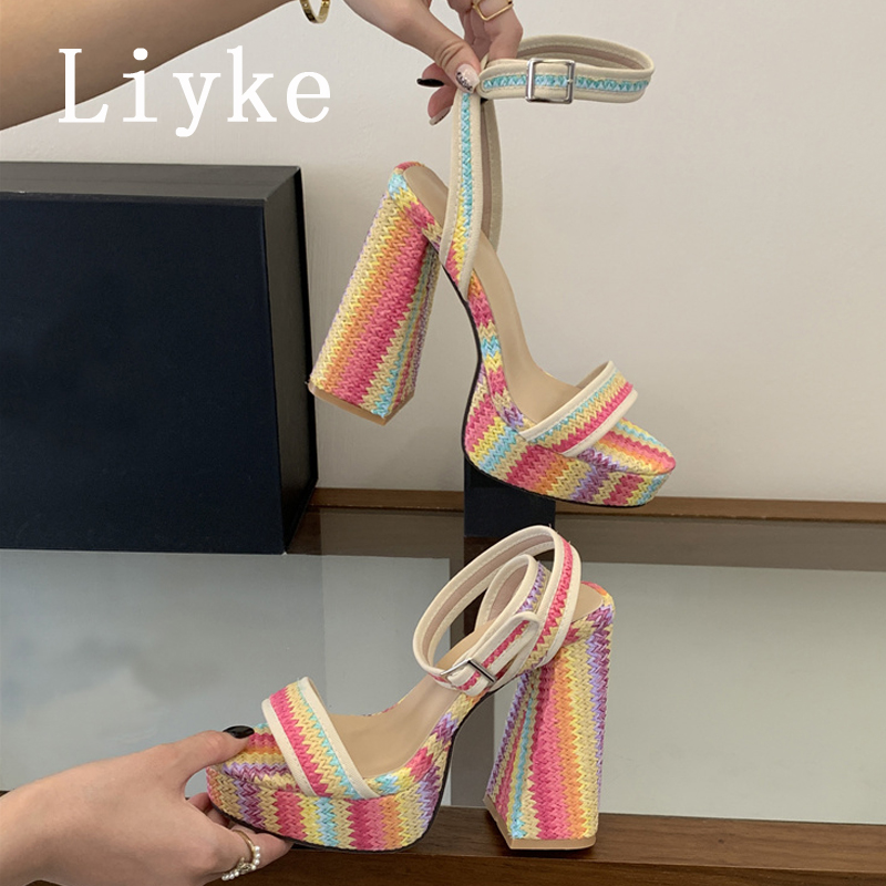 Liyke Summer Mixed Colors Ankl - مراجعة Street Fashion Dress وسعره