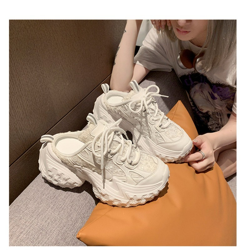 Women's Sequin Platform Mule S - مراجعة Chunky Sneaker Platform وسعره