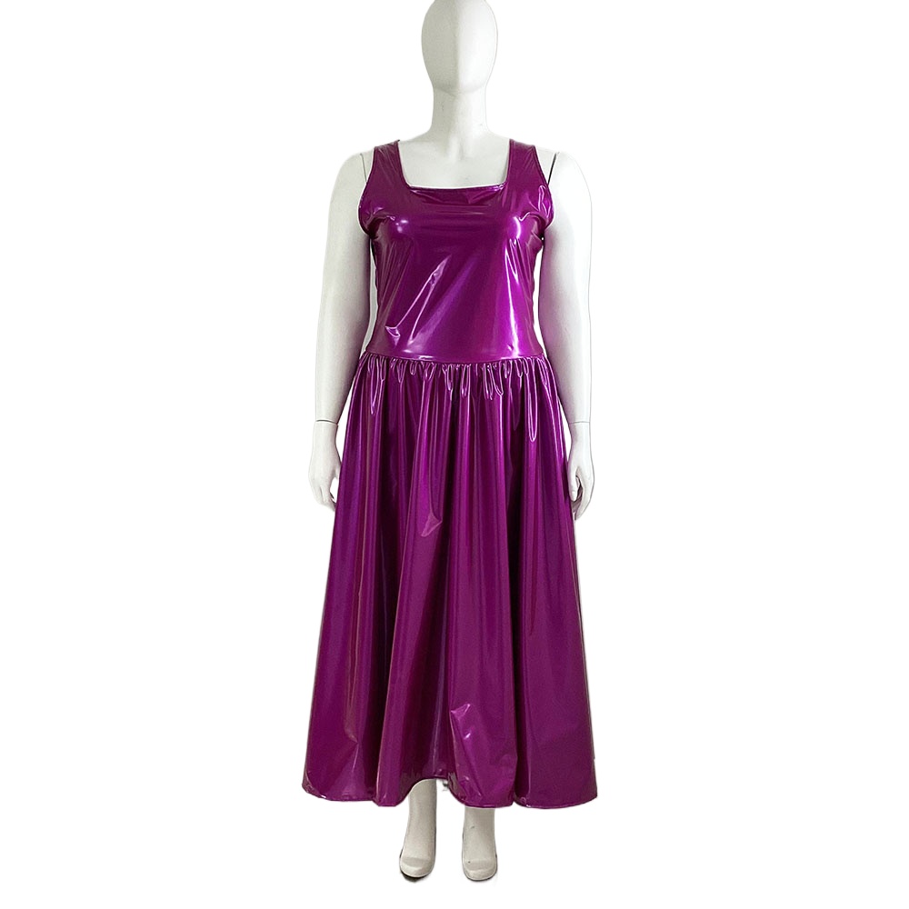 Women's PVC Tank Dress, Sleeve - مراجعة Queen Street Fashion وسعره