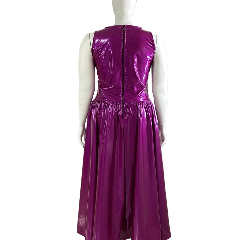 Women's PVC Tank Dress, Sleeve - مراجعة Queen Street Fashion وسعره