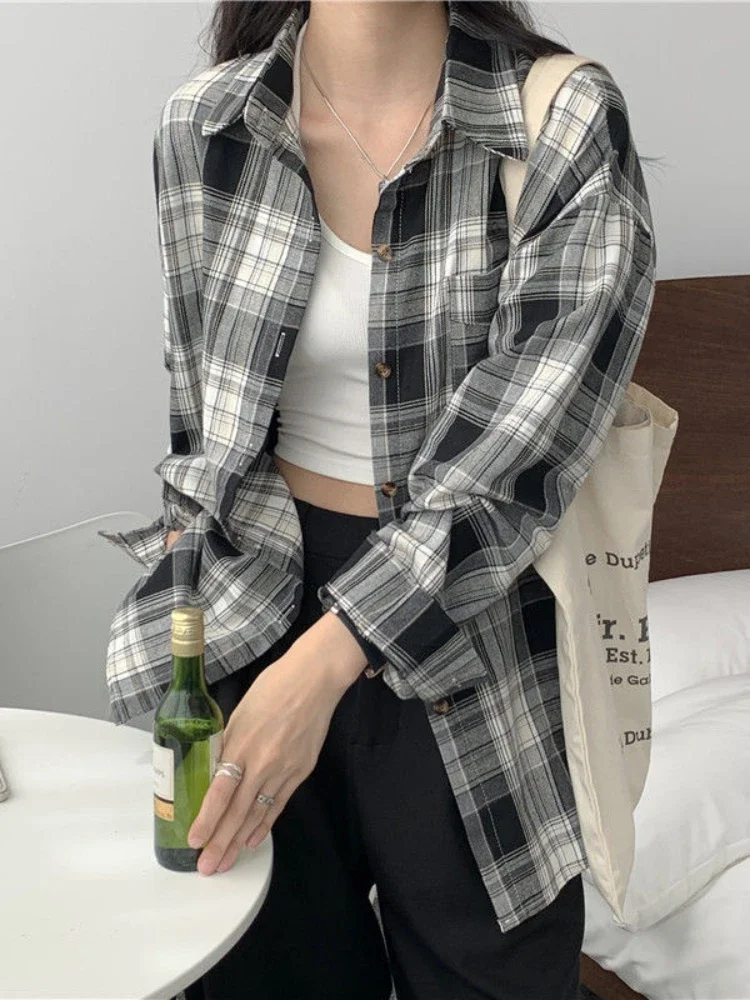 Casual Long Sleeves Autumn Blo - مراجعة Korean Street Fashion Female وسعره