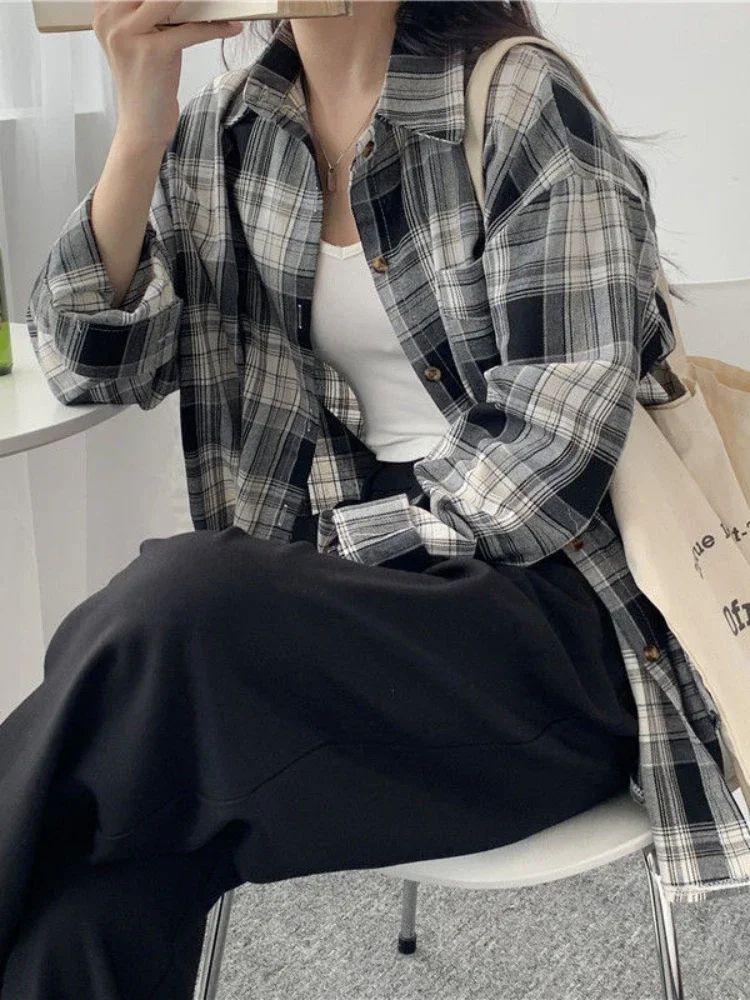 Casual Long Sleeves Autumn Blo - مراجعة Korean Street Fashion Female وسعره