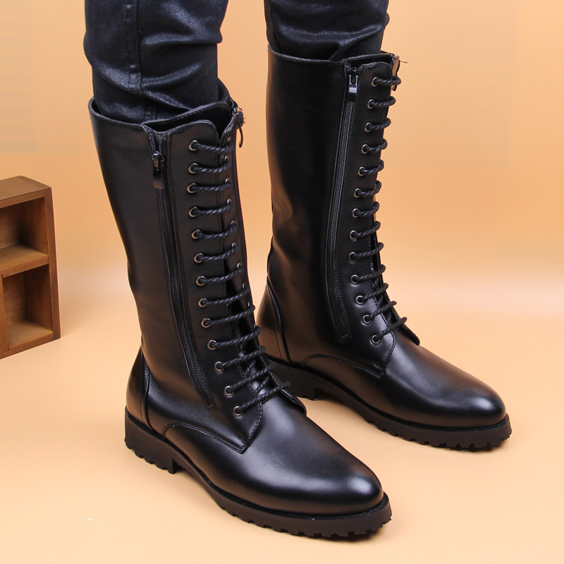 men's luxury fashion high boot - مراجعة Street Fashion Dress وسعره