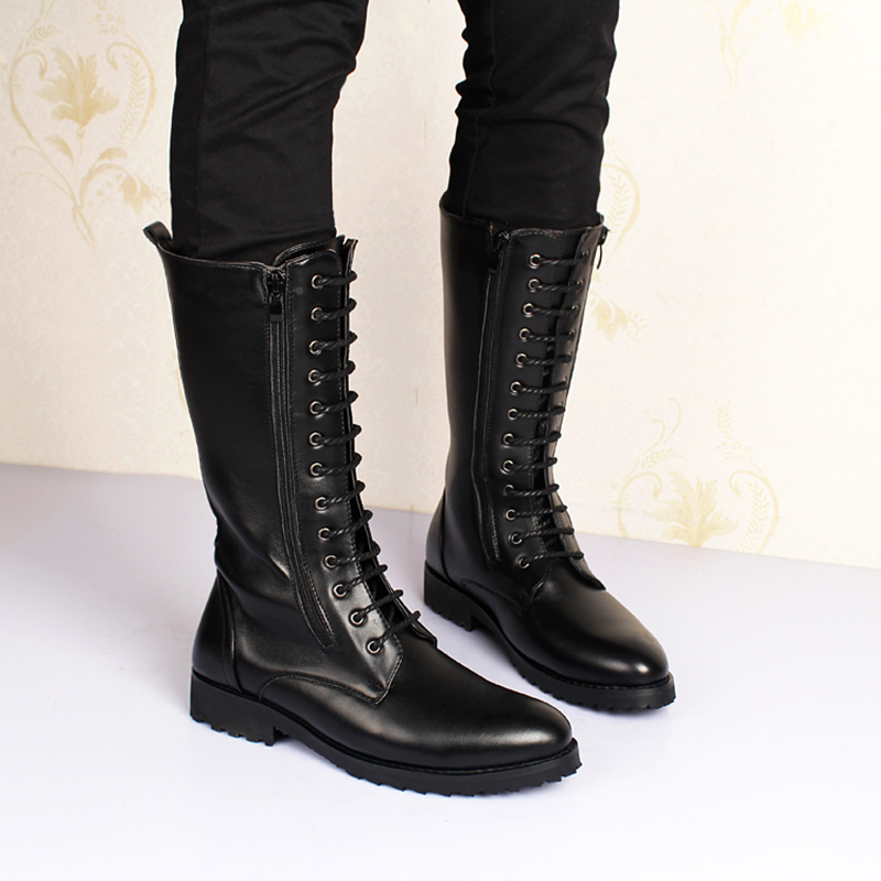 men's luxury fashion high boot - مراجعة Street Fashion Dress وسعره