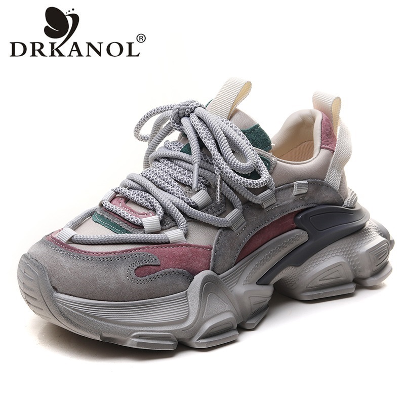 DRKANOL 2026 Fashion Women Cas - مراجعة Chunky Sneaker Platform وسعره