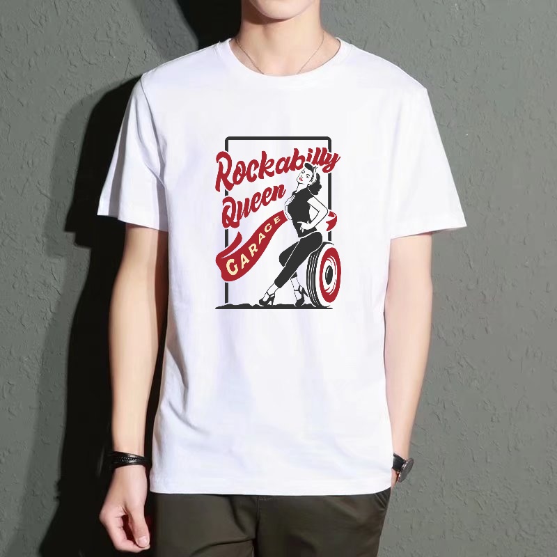 Men's Black Round-Neck Short-S - مراجعة Queen Street Fashion وسعره